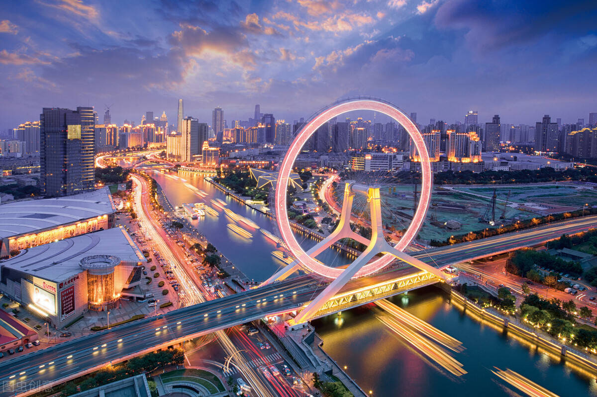 千年古港天津焕新颜，现代化都市魅力绽放